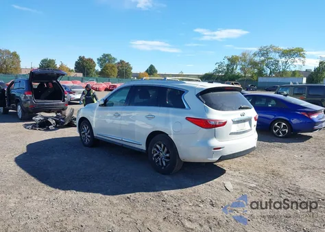 2013 Infiniti Jx35 from USA, damaged, VIN 5N1AL0MM6DC313837